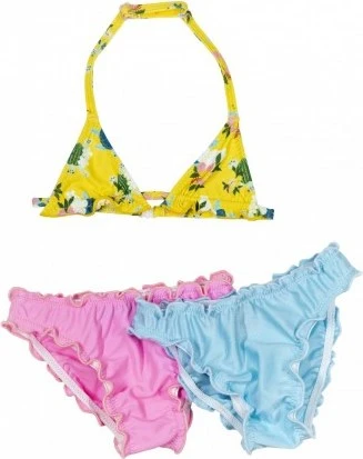 Tortue Αντηλιακό UV Παιδικό Μαγιό Bikini Set για Κορίτσι Πολύχρωμο S2