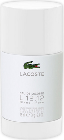 Αποσμητικό Lacoste Eau de Lacoste Blanc Ανδρικό Αποσμητικό Stick 75ml