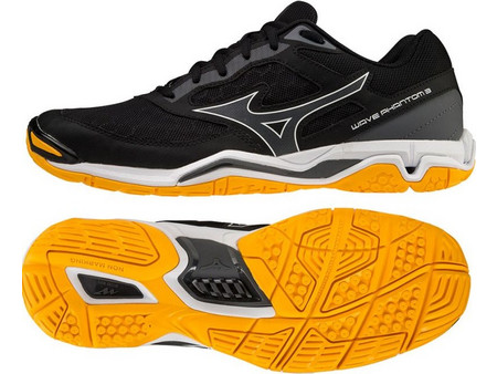 Mizuno Wave Phantom 3 Ανδρικά Αθλητικά Παπούτσια για Handball Μαύρα X1GA2260-44