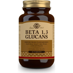 Solgar Beta 1,3 Glucans 60 Ταμπλέτες