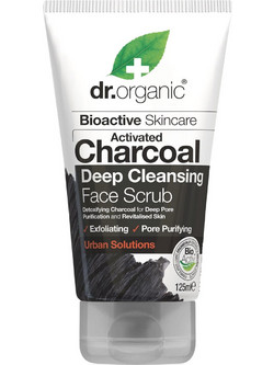 Dr. Organic Charcoal Deep Cleansing Face Scrub 125ml
