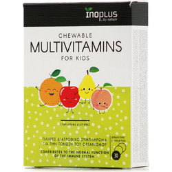 Inoplus Multivitamins for Kids 30 Μασώμενα Δισκία