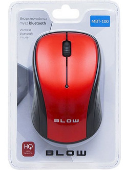 Blow MBT-100 Ασύρματο Bluetooth Ποντίκι Red