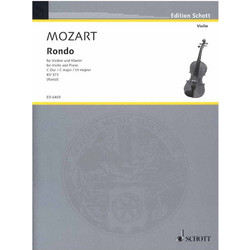 SCHOTT Mozart - Rondo In C Major (KV 373)