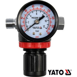 Yato YT-2381 Ρυθμιστής αερα με μανόμετρο 12Bar 1/4 - 1/4