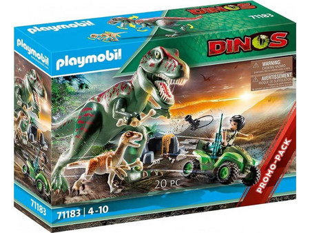 Playmobil Επίθεση του Δεινοσαύρου T-Rex για 4-10 Ετών 71183