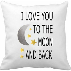 Μαξιλάρι Love you to the moon and back 40 εκ