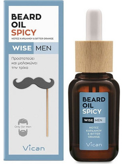 Vican Wise Men Spicy Beard Oil 30ml