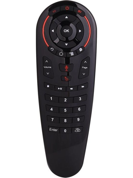G30S 2.4GHz Fly Air Mouse Wireless Keyboard Remote Control for Android TV Box / PC, Support Intelligent Voice (OEM)