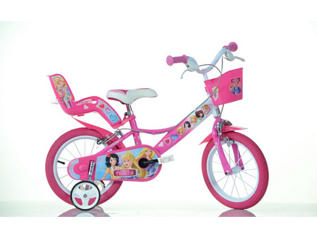 Dino Cartoon Princess Παιδικό Ποδήλατο Πόλης 14" Ροζ