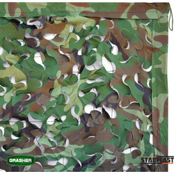 Grasher Δίχτυ Παραλλαγής Πράσινο 4m x 6m