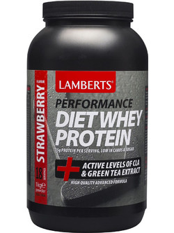Lamberts Performance Diet Whey Protein Strawberry 1kg