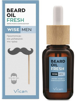 Vican Wise Men Fresh Beard Oil 30ml