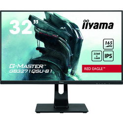 iiyama G-Master GB3271QSU-B1 IPS HDR Gaming Monitor 31.5" 2560x1440 QHD 165Hz 1ms