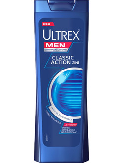 Ultrex Classic Action 2 In 1 Σαμπουάν & Conditioner κατά της Πιτυρίδας 360ml