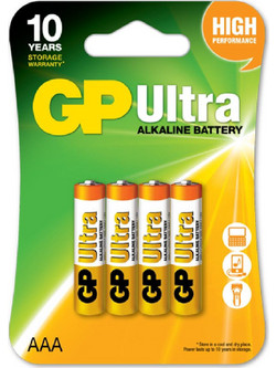 Gp Ultra AAA 4τμχ