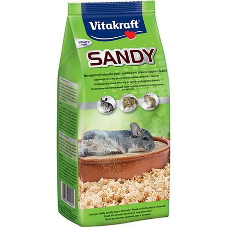 Αμμος για Τσιντσιλά της Vitakraft Sandy 1kg
