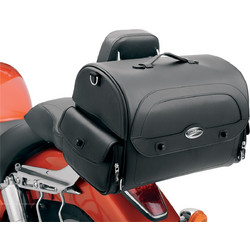 Βαλίτσα Μοτοσυκλέτας SADDLEMEN Cruis'n Express Tail Bag για Harley Davidson Μαύρο