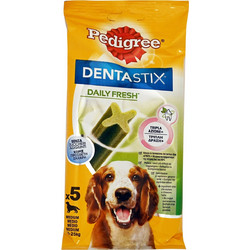 Pedigree Dentastix Daily Fresh Medium 5τμχ 128gr