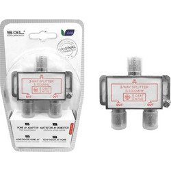 Διακλαδωτής σύνδεσης κεραίας TV - 2Way Splitter - 1801 - 098494 SGL