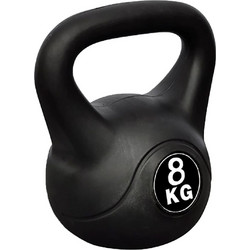 Kettlebell από PVC 8kg 25566-33 Μαύρο