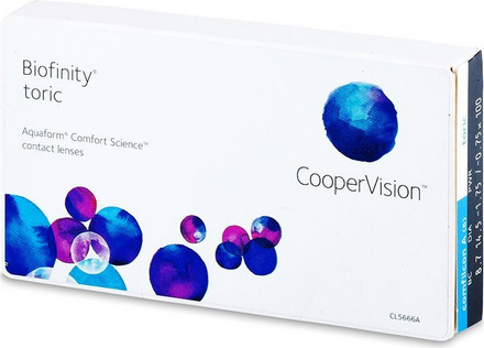 Cooper Vision Biofinity Toric 6Pack Μηνιαίοι
