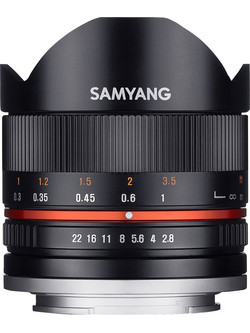 Samyang 8mm /2.8 Fish-Eye II Fuji X