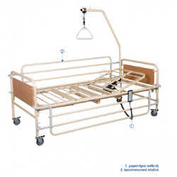 Orthokinisi Νοσοκομειακό Κρεβάτι Ηλεκτρικό Αλουμινίου KN200