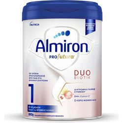 Nutricia Almiron Profutura DuoBiotik 1 Βρεφικό Γάλα Σκόνη 0m+ Χωρίς Ζάχαρη 800gr
