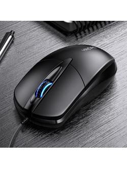 YINDIAO G2 1000DPI 3-keys RGB Light Wired Business Mouse (Black) (YINDIAO) (OEM)