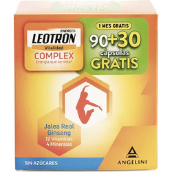 LEOTRON LEOTRON COMPLEX capsules 90 + 30 as a gift 120 u Βασιλικός πολτός, Ginseng (Panax ginseng) 12 βιταμίνες και 4 μέταλλα