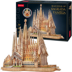 Puzzle CubicFun Led Sagrada Familia 3D 696 Κομμάτια
