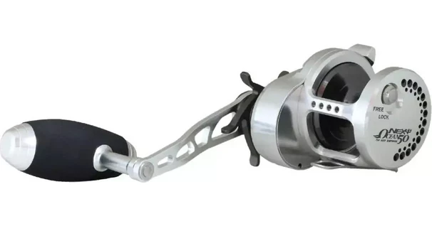 LEO 27757 Fast Reel Before Reeling Lever Brake Ice Fishing Reel,  Specification: BLD 50 Right Hand