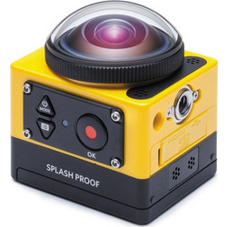 Kodak Pixpro FHD SP360 Extreme Kit Action Camera Full HD 360° με Οθόνη 1" Κίτρινη