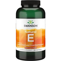 Swanson Vitamin E 1000iu 250 Μαλακές Κάψουλες