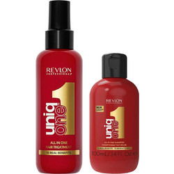 Revlon UniqOne Hair Treatment + Shampoo Duo Set