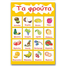 Next Educational Poster The Fruits 3τμχ
