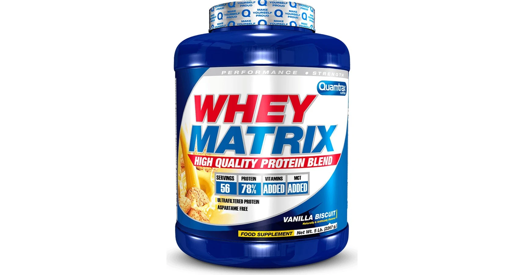 Quamtrax Whey Matrix Vanilla Biscuit