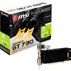 MSI GeForce GT 730 2GB GDDR3 Low Profile V1 Κάρτα Γραφικών