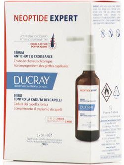 Ducray Neoptide Expert Λοσιόν κατά της Τριχόπτωσης & Growth 2x50ml