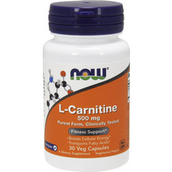 Now Foods L-Carnitine 500mg 30 Κάψουλες