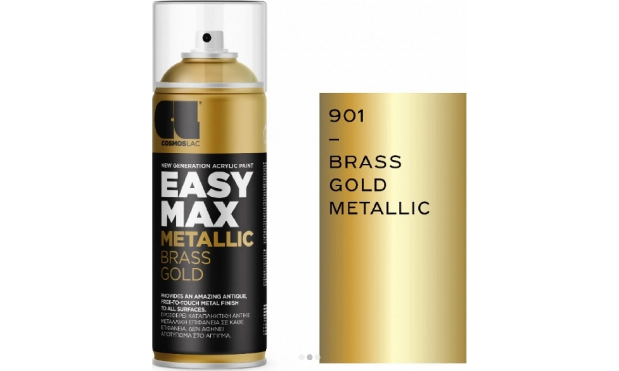 Cosmoslac Easy Max Metallic Brass Gold Ml