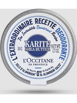 L'Occitane Shea Butter The Incredible Deodorant Recipe 50gr