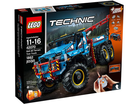 Lego Technic 6x6 All Terrain Tow Truck για 11-16 Ετών 42070