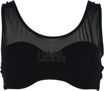 Karl Lagerfeld Bikini Top KL22WTP06 Black BestPrice Gr