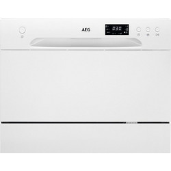 AEG FFB21200CW Πλυντήριο Πιάτων Πάγκου 55cm για 6 Σερβίτσια Λευκό