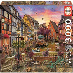 Puzzle Educa Colmar France 3000 Κομμάτια