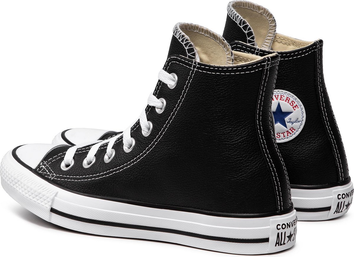 Converse Chuck Taylor All Star Hi Unisex Μποτάκια Μαύρα 132170C | Skroutz.gr