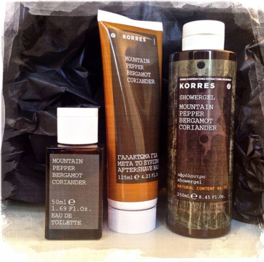 Korres Mountain Pepper Bergamot Coriander Eau de Toilette 50ml