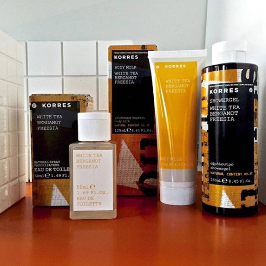 Korres White Tea, Bergamot & Freesia Eau de Toilette 50ml BestPrice.gr